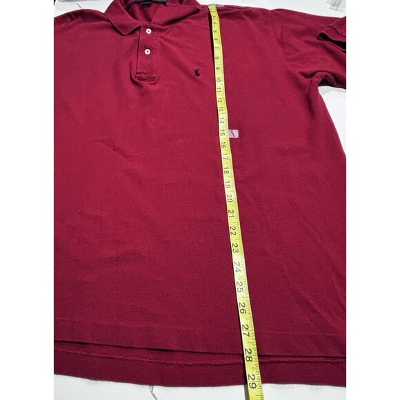 Polo Ralph Lauren Classic Men’s Casual Collared Shirt Size XXL Red Cotton - Picture 14 of 14